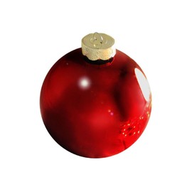 28ct Shiny Burgundy Red Glass Ball Christmas Ornaments 2" (50mm)