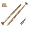 SKIR'CO (Pack of 20) Universal Zinc Plated Steel 5.0 x