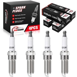 Iridium Spark Plugs Compatible with Chevy Cobalt Malibu Colorado HHR, Saturn Aura Ion Sky Vue, Pontiac G5 G6, Isuzu i-280 i-290, GMC Canyon 2007 2008 2009 2010 2011 2012, Replaces 91418, ILTR5E11
