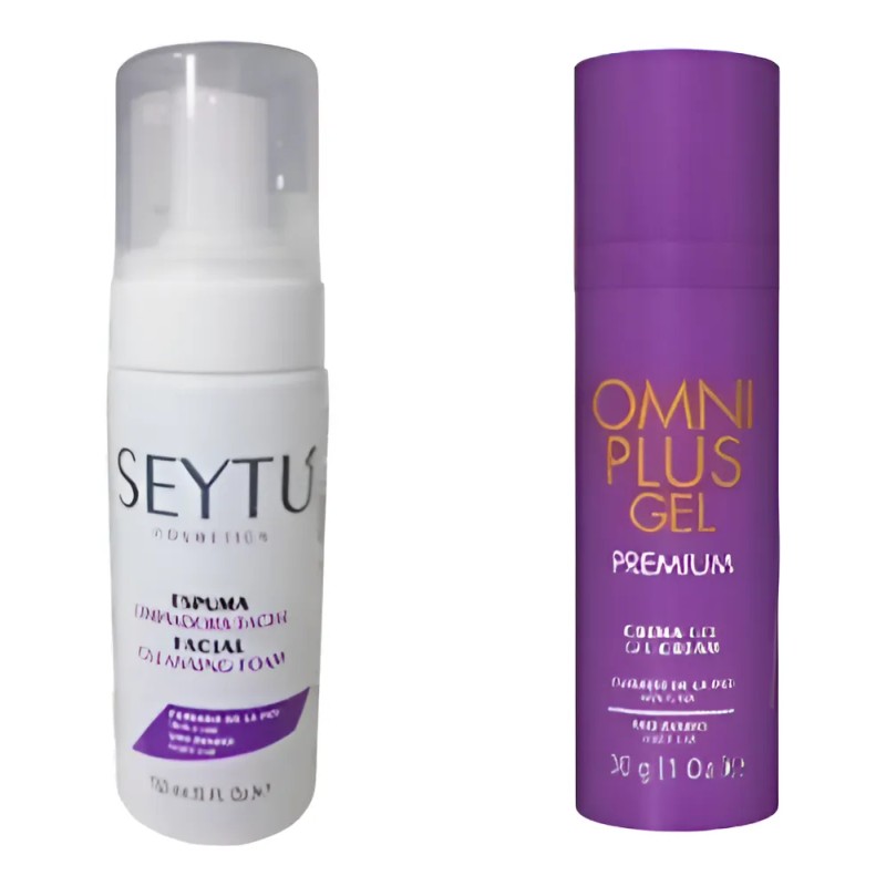 Kit Seytu Anti Acne Espuma Limpiadora Facial + Gel Omniplus