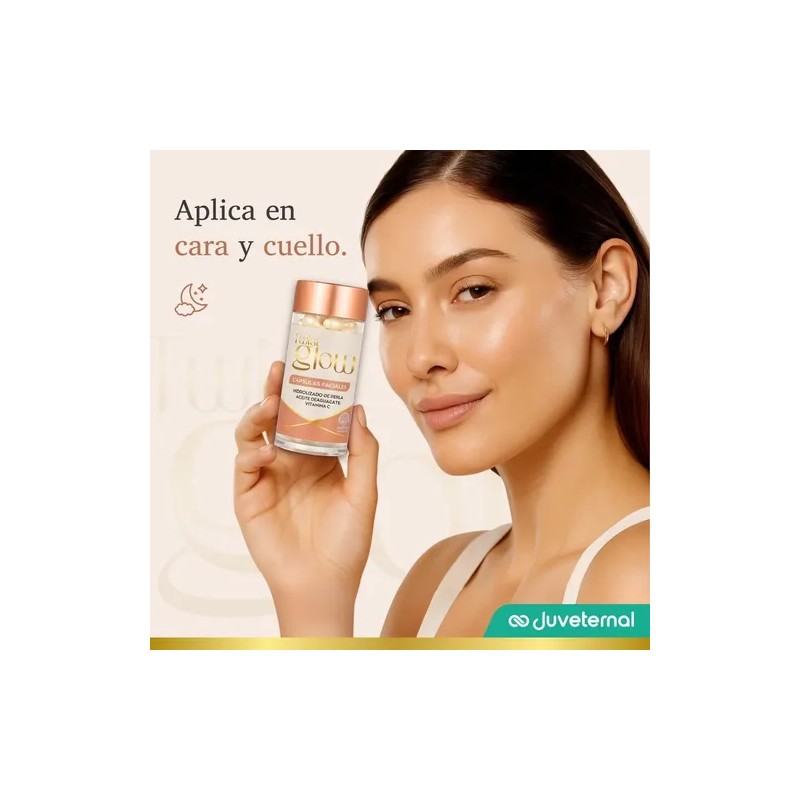 Cápsulas Faciales TWIST GLOW Hidrolizado de Perla Aceite Aguacate Vitamina