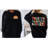 VisionSwipe Forever Chasing Sunsets Crewneck Sweatshirt - Beach Aesthetic Summer