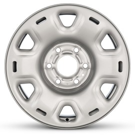 For 2016-2024 Nissan Titan XD 17 Inch Silver Steel - Genuine OEM Rim - Road Ready Truck Wheel