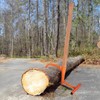 VEVOR 46.5" Timberjack Log Lifter, Adjustable Heavy Duty Log Roller
