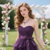 EVER FAITH Mujer Set de Joyería Cristal Austriaco Bola de