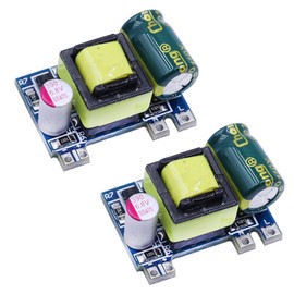 Namvo AC 220V to DC 5V Switching Power Supply Module AC 2 Pieces Micro Volume Insulated Switching Power Supply Board Isolated Regulated Power Supply Module