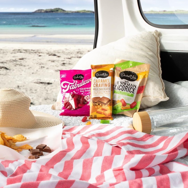 Darrell Lea Natural Mixed Fruit Licorice 7 Ounce Pack of