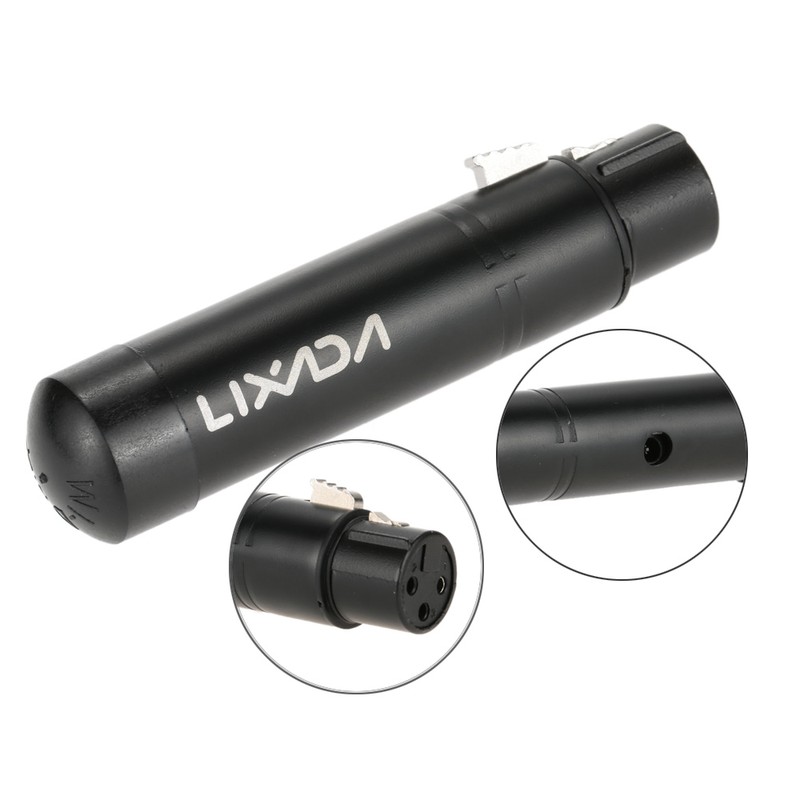 Lixada 2.4G ISM DMX512 Wireless 3 Pins Female XLR Receiver