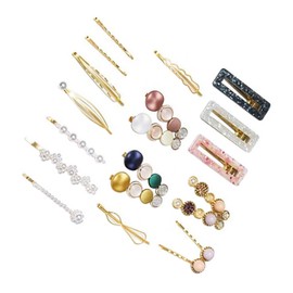 FOMIYES 20pcs Acrylic Hair Pins Imitation Pearl Barrettes for Durable Hair Clips for Women Elegant Hairstyles Accessory for Daily Wear