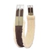SIE EQUESTRIAN Fleece Padded Horse Girth 32" to 56" (Brown,