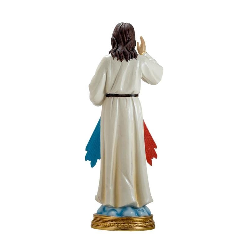 DRW Hand Painted Resin Jesus Barmhearty Figurine 40cm