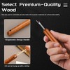 Easusy Seam Rippers, Big Stitch Unpicker Tool, Hangable Wooden Handle