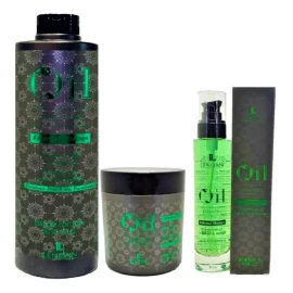 Lendan Kit Moringa Lendan Shampoo 1l + Mask 500ml + Serum 100ml