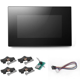 Ferwooh Nextion 7.0" LCD Module Touch Display Intelligent Series NX8048P070-011R-Y HMI IPS RGB 65K Resistive Touchscreen with Enclosure