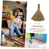 ULTECHNOVO 3pcs Small Desktop Broom Manual Short Handle Whisk Brush
