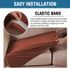 H.VERSAILTEX Velvet Stretch Couch Cushion Cover Plush Cushion Slipcover for