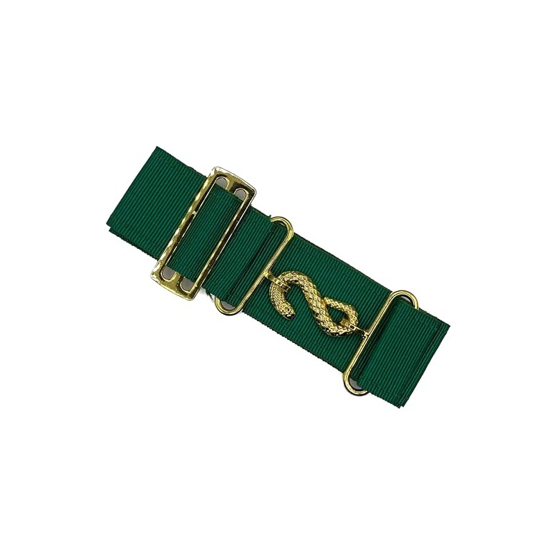 DEURA Masonic Apron Extender Extension for Masonic Aprons GREEN BELT