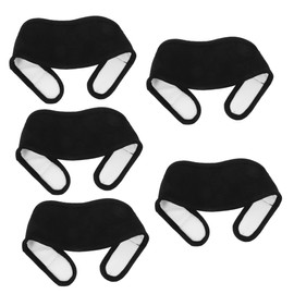 Healvian 5pcs Essential Oil Neck Pack Reusable Castor Oil Wrap for Soft for Sleep and Relaxation for Family and Friends