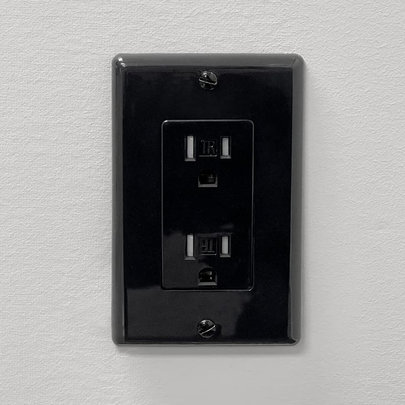 Maxxima 15A Tamper Resistant Duplex Receptacle - Standard Decorative Electric