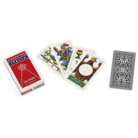 Dal Negro - Mazzo di carte Piacentine Italia, composto da 40 carte in cartoncino, ideali per giocare a scopa e briscola.
