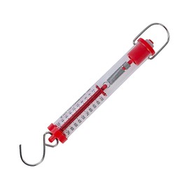 Sci-Supply Newton Force Meter Spring Scale - Max Capacity 2000g/20N, Dual Scale Labeled Red Scale (6)
