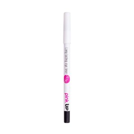 PINK UP, Long Lasting Eye Liner, Delineador en lápiz para ojos, Resistente al agua, Intransferible, Alta Pigmentación, Modelo PKLLE100