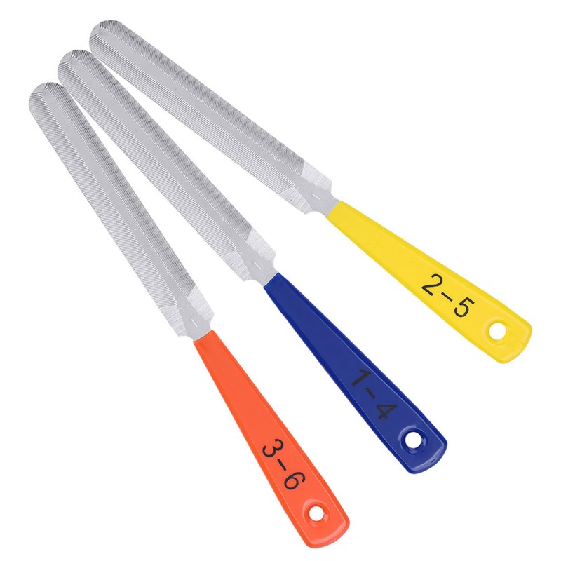 3PCS Guitar Nut File Nail Puller Repair Tool for Bass