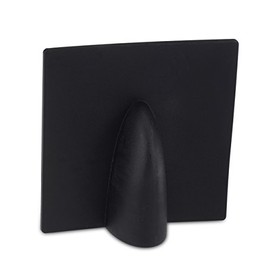 Qty 1 – Black External Brick Buster Plate - Cable Outdoor Wall Entry Tidy - Cover Satellite/Coaxial/Sat/Coax - SSL Satellites