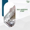 OfficeGear Metallic Silver Bubble Envelopes (10 Pack) - Small A6