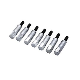 TAKPART 8Pcs Valve Cover Bolt Set Chrome Stud Kit Compatible for Chevy 283 305 327 350 383 SBC