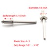 SDTC Tech Stainless Steel Blind Rivets 1/8" x 3/16" (4-3)
