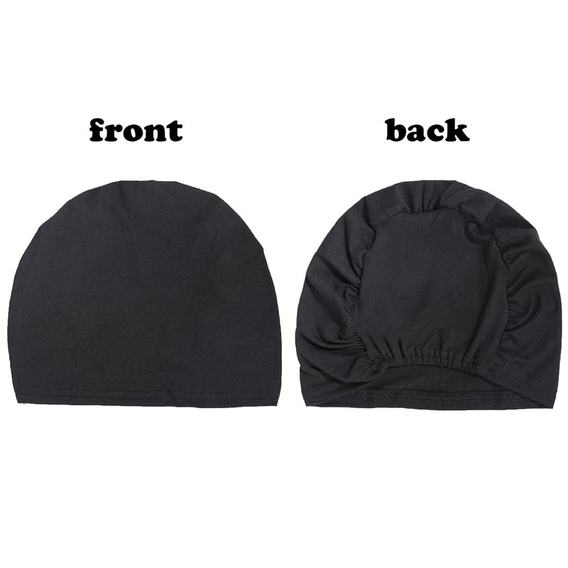 syxwRS 9 Pcs Solid Women Chemo Hat Loss Beanies Hats,Stretchy