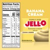 Jell-O Banana Cream Instant Cook & Serve Pudding 3.4 Oz