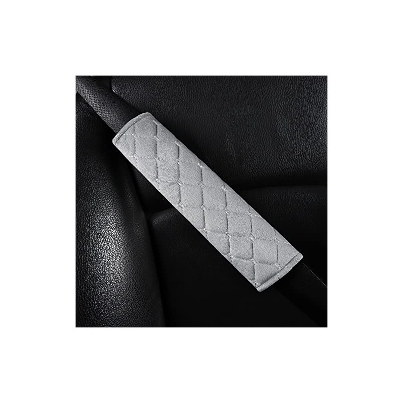 Tapha Plush Car Seat Belt Cover and Shoulder Pad Cushions