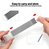 Desenda 24pcs Pencil Refills, 2.8mm Pencil Refills for Carpenter Pencils,