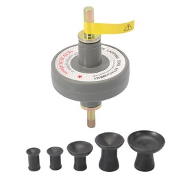 Konuooer Valve Grinding Drill Attachment Valve Grinding Tool Set with 5 Suction Pads in 20 30 35 and 40 mm Suitable for Motorcycles, Cars, Trucks and Commercial Vehicles