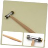 FRCOLOR Small Detachable Hammer with Wooden Handle Ergonomic Household Tool