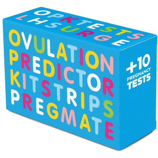 PREGMATE 30 Ovulation and 10 Pregnancy Test Strips Predictor Kit