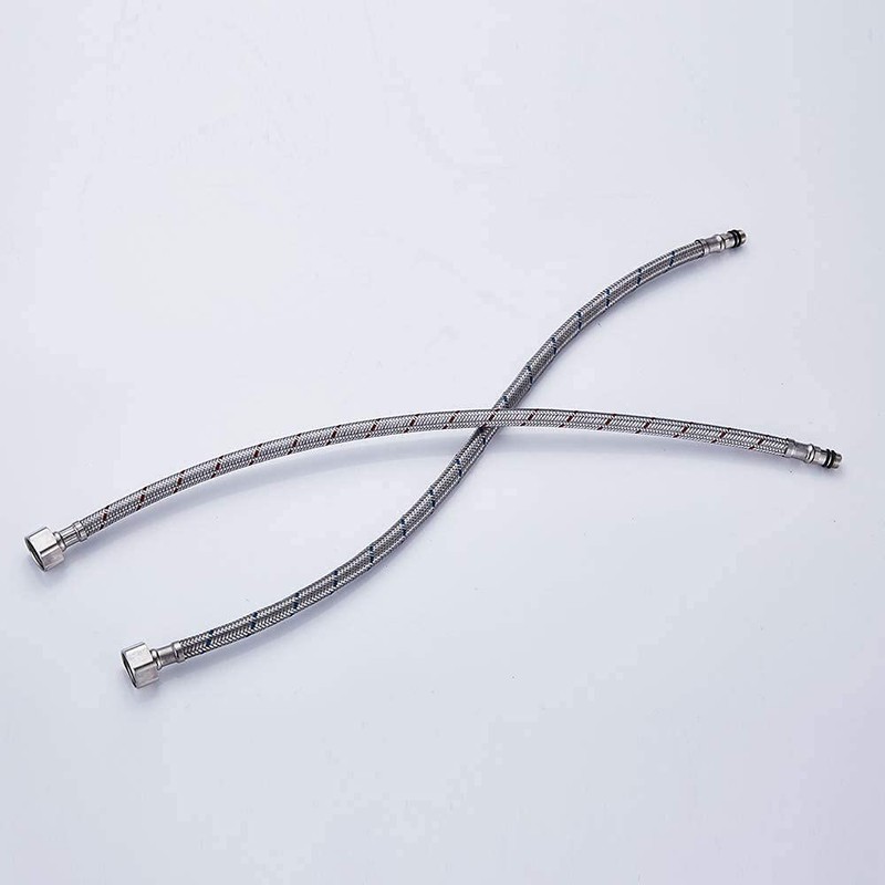 Heable Pack of 2 Kitchen/Basin Monobloc Mixer Tap Connectors Flexi