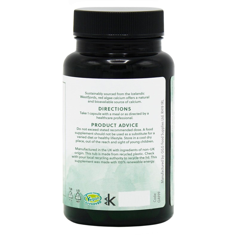 Red Algae Calcium | Natural Source of Calcium | Provides