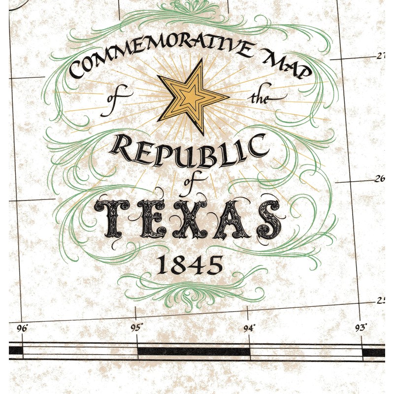 Republic of Texas 1845 by John Davis