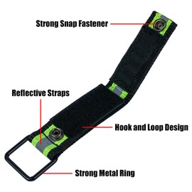 MELOTOUGH Tape Measure Holder Measuring Tape Holder Drill Impact Tool Holster for Tape Measure, Drills, Clipped Tools (2pcs Lime)