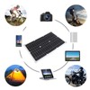 18V 20W Semi Flexible Solar Panel Monocrystalline High Efficiency Waterproof