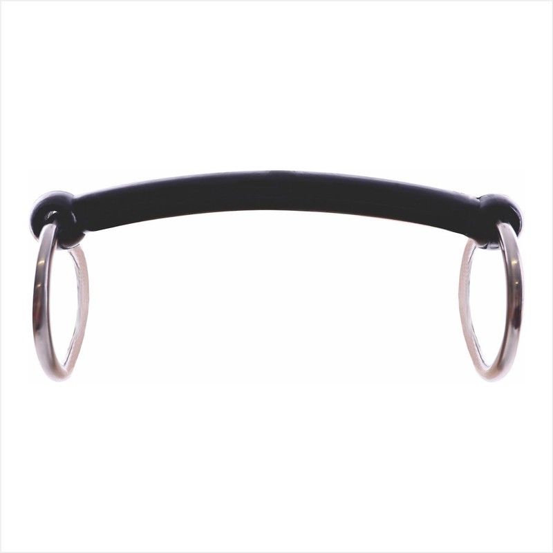 AK Loose Ring Flexible Rubber Mullen Mouth Loose Ring Snaffle
