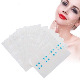 Pack of 40 Thin Face Stickers, Invisible Face Lift Glue, Invisible Artefact Stickers, Make-Up Face Tape Lift Tools for Thin Chin Parts, Magic Small Face