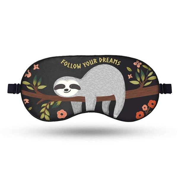 Silk Sleep Mask, Blindfold, Super Smooth Eye Mask with Adjustable