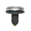 LASCO 03-4825 Rapid Fit Style Strainer Stopper Bathtub, Chrome Plated