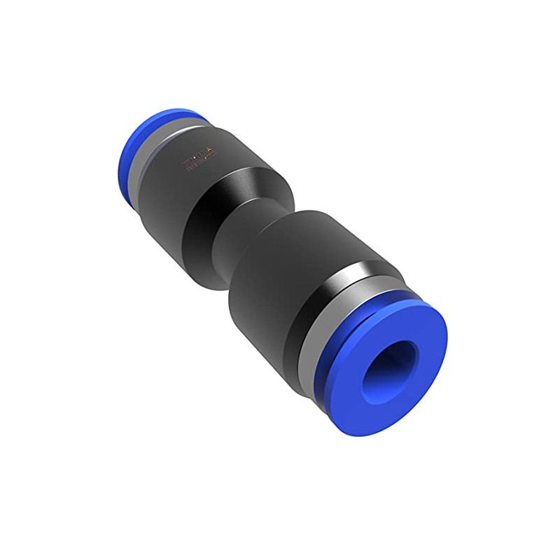 Utah Pneumatic 4mm Or 5/32 Od Straight Air Line Union
