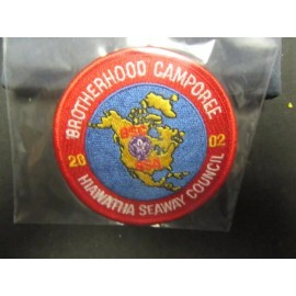 World Brotherhood Camporee 2002 Hiawatha Seaway Council BSC BSA Patch    KL2