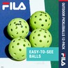 FILA Accessories Outdoor Pickleball Balls - Pickleball Set, Regulation Size